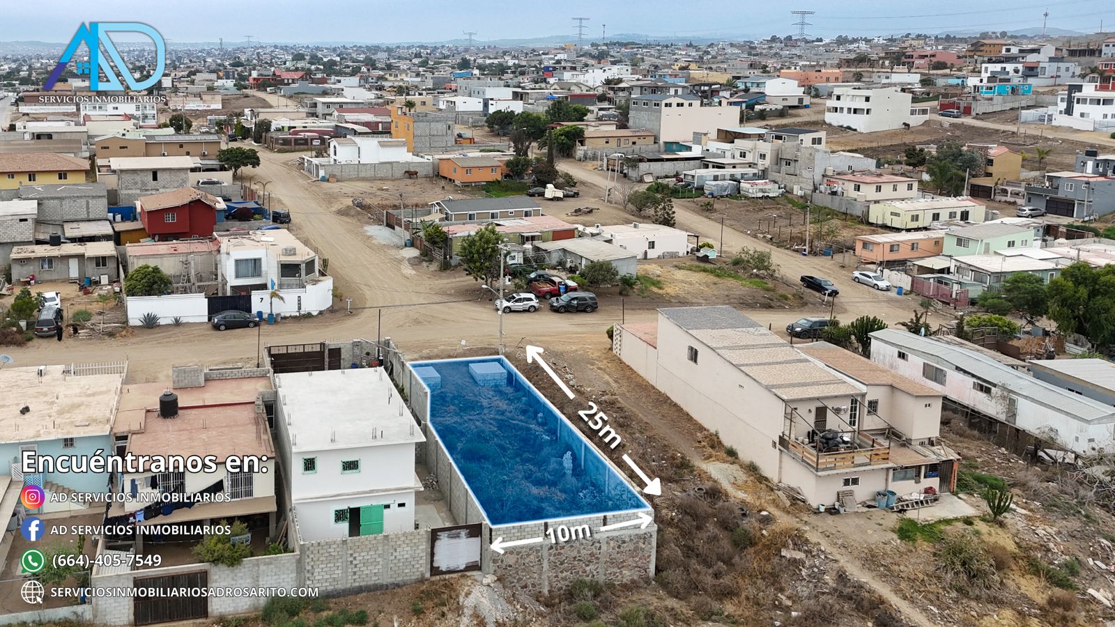Se vendé propiedad en Rosarito 